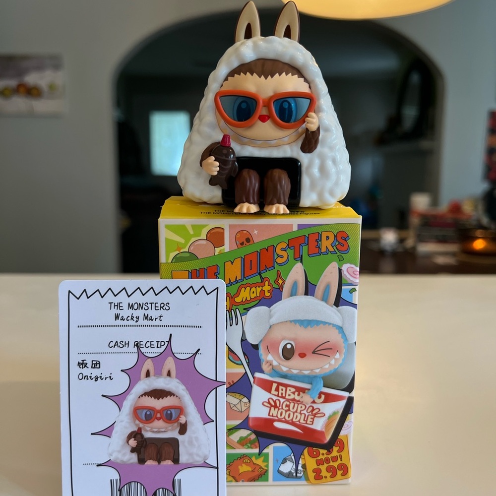 Labubu The Monsters Wacky Mart Onigiri